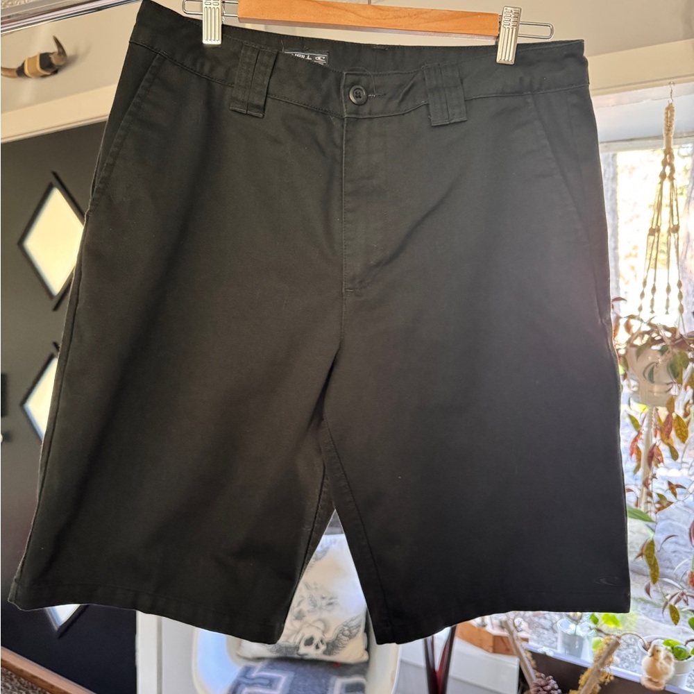 O'Neill Black Flat Front Men's Shorts